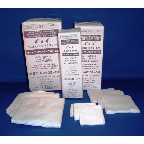 Geriatric Medical | GAUZE NS WOVEN 2X2 12PLY 200/B